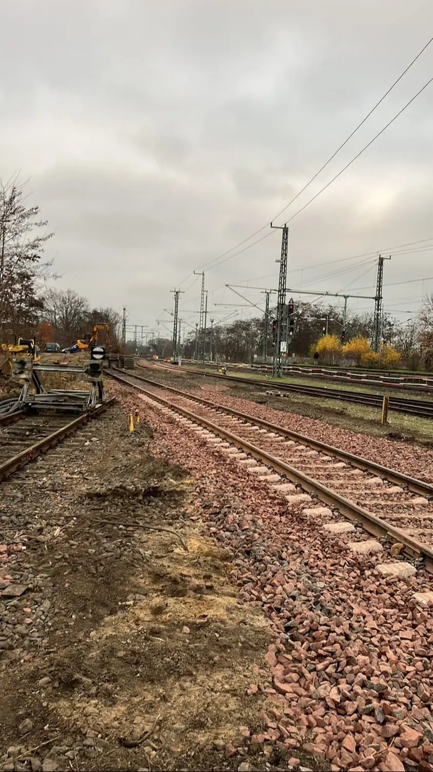 Gleisbau durch Langenhagen die BTH Bahn und Tiefbau GmbH