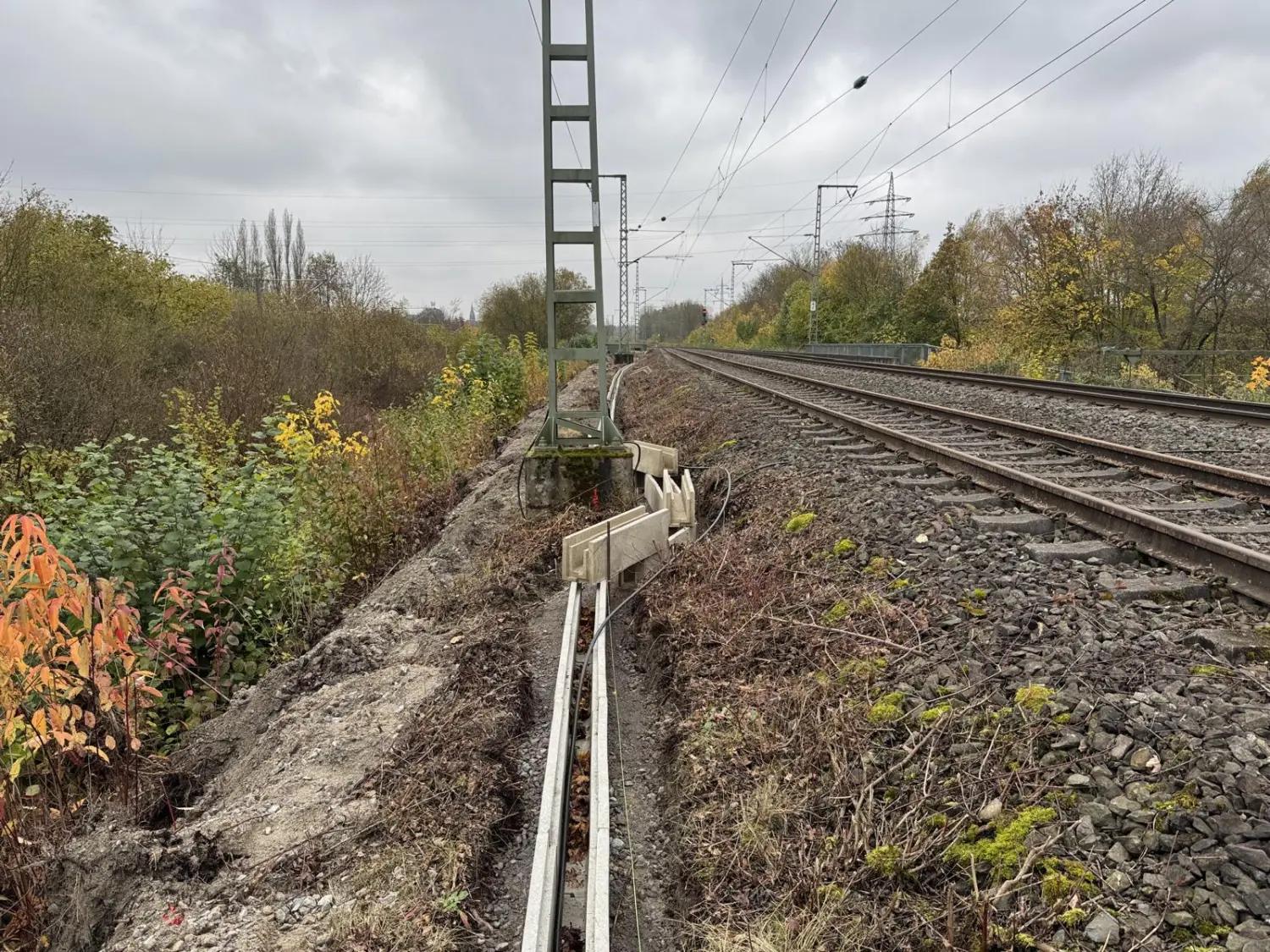 Gleisbau durch Ronnenberg/Vörie die BTH Bahn und Tiefbau GmbH